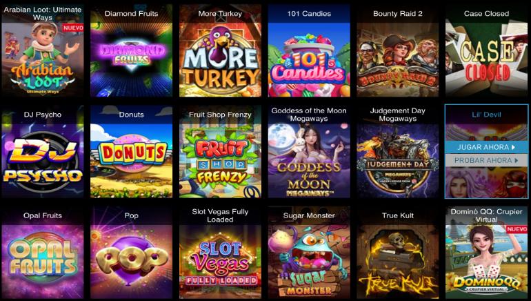 Bitcoin Games Casino Zaslonski posnetek 1
